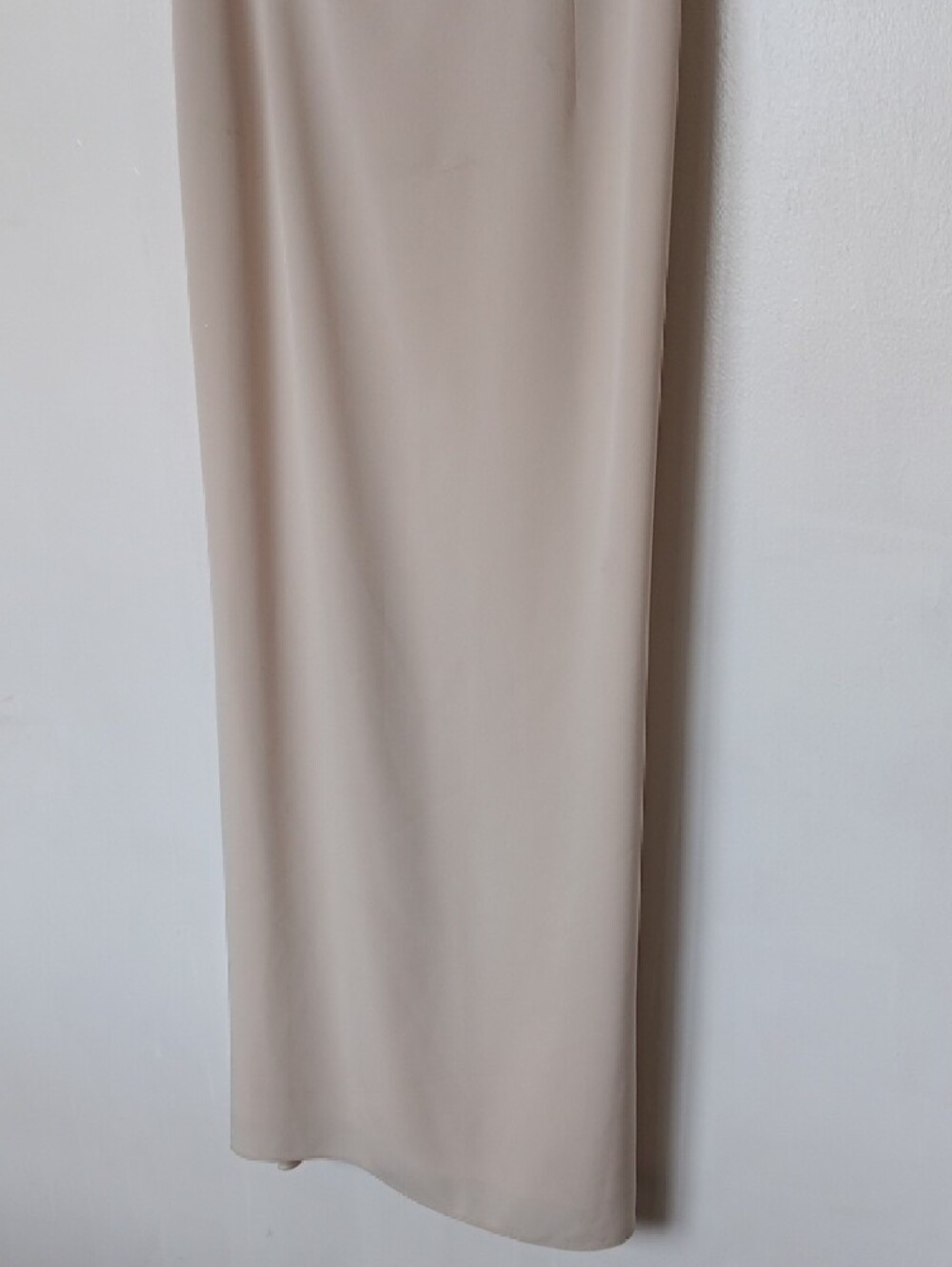 Vintage Daymor Couture Beige & Light Blue Gown - Picture 6 of 8